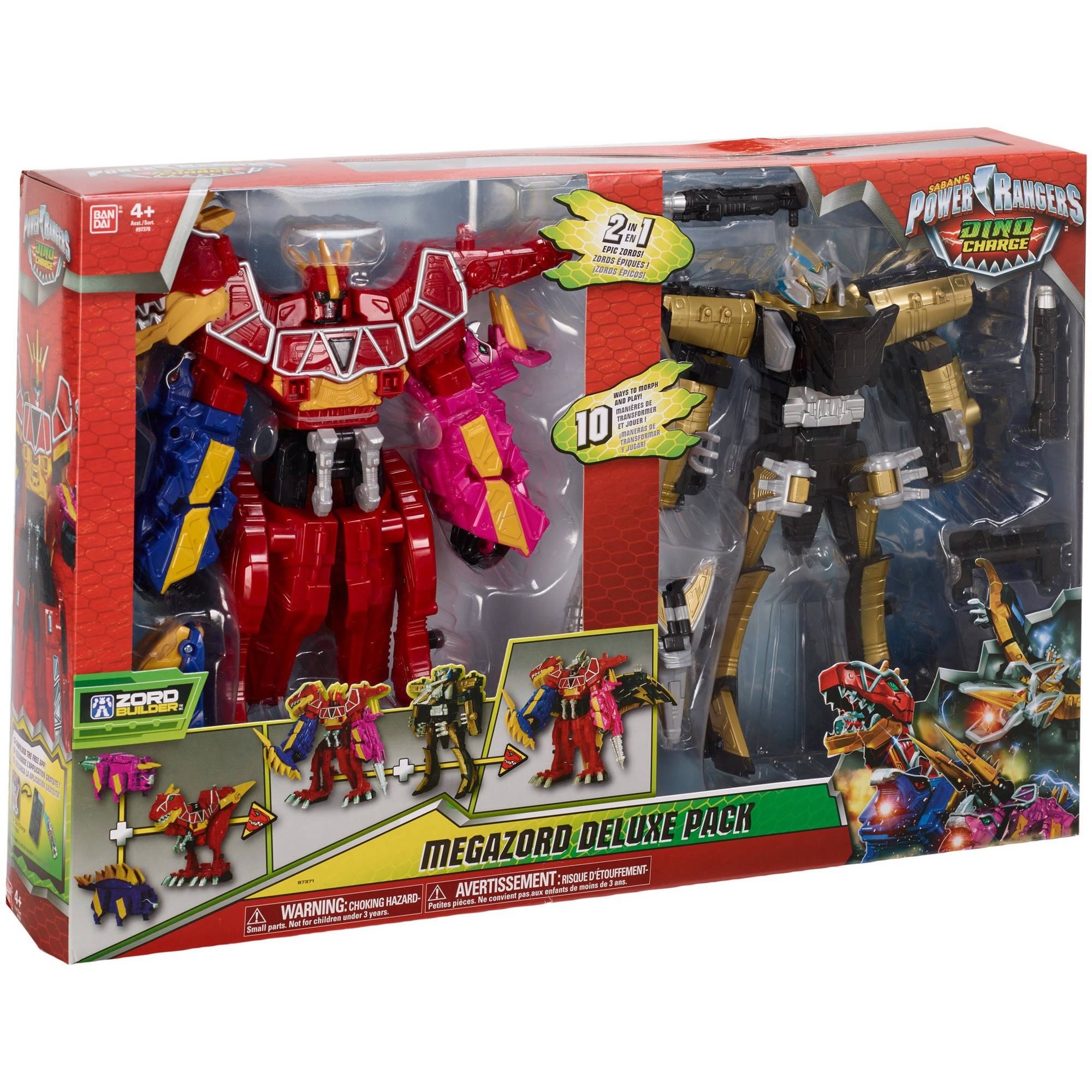 Buy Power Rangers Deluxe 2 In 1 Epic Megazord Gift Set Dino Charge